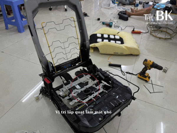 Ghế Massage - Mát Ghế Vinfast VF9 - Ảnh 7
