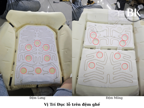 Ghế Massage - Mát Ghế Vinfast VF9 - Ảnh 2