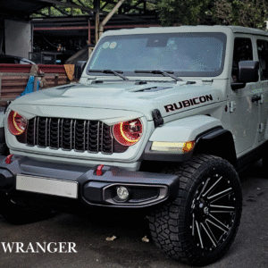 Jeep Rubicon nâng cấp đèn tại BKautocar