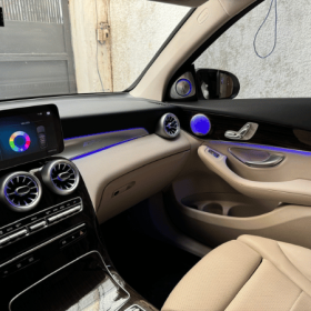 Lắp led nội thất ambient light ô tô tại BKautocar