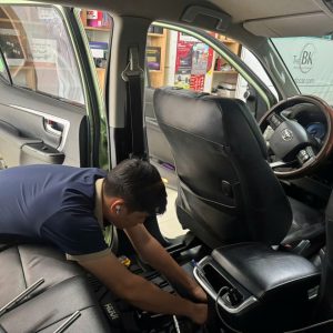 Lắp đặt hệ thống quạt mát ghế Toyota Fortuner 2021
